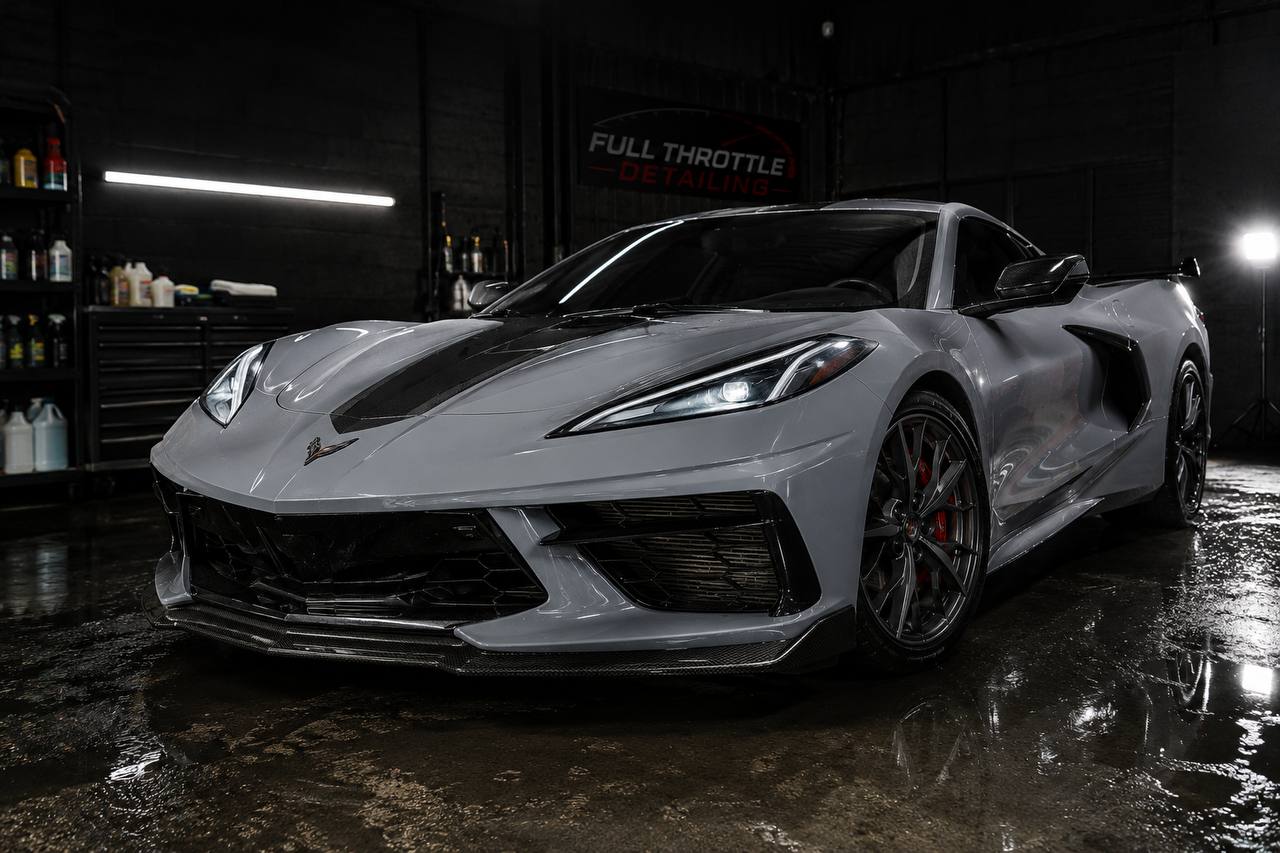 Race car detailing